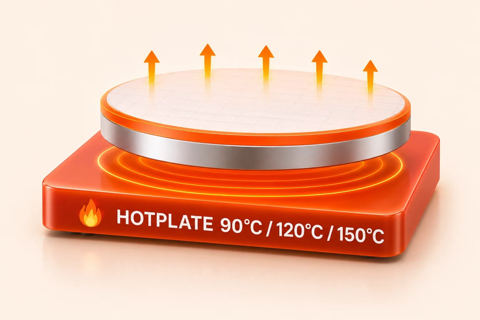 Thermal release tape (foaming type) 도식